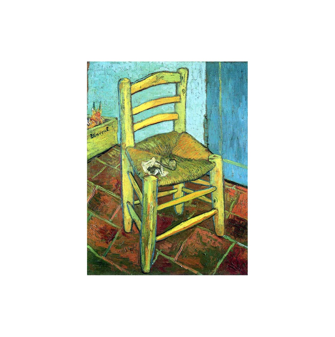 Vincent's Chair with His Pipe Vincent van Gogh by AccentsArt