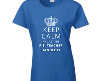 PE Teacher T-shirt. PE Teacher tshirt for him or her. PE Teacher tee as a peTeacher idea gift. A great pe Teacher gift pe Teacher t shirt