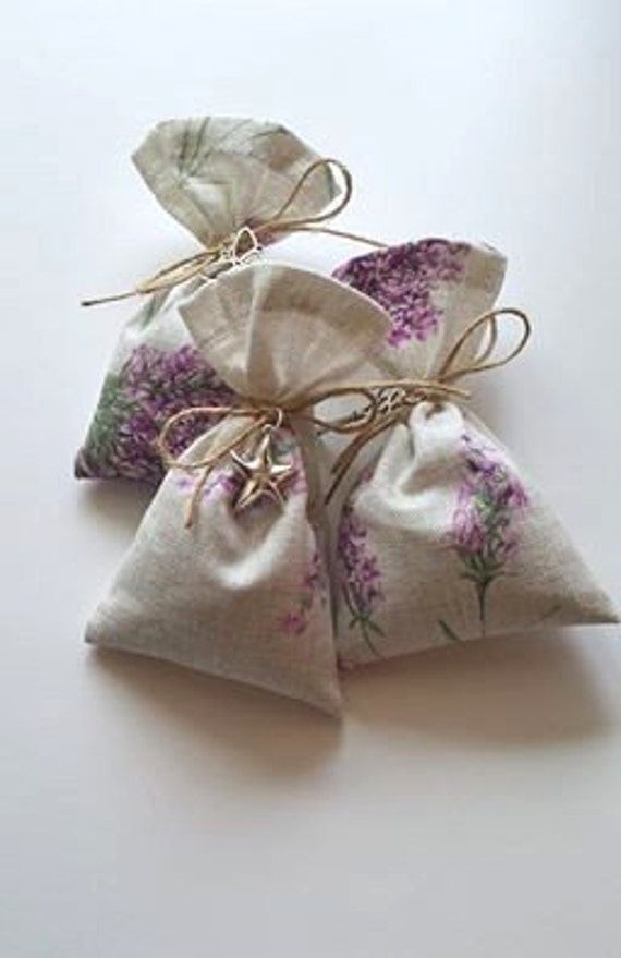 Buy 3 Get 1 Free, Set of 3 Lavender Sachet Favor, Party Favor, Wedding Favor, Lavender sachet, Lavender bags, Gift sachet Lavender