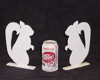 Steel Shooting Targets-Squirrel Silhouette Knockovers-S.B. Pistol & Rifle Plates