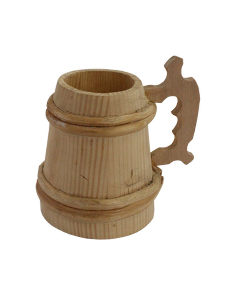 Wooden tankard Beer mug wooden Wooden beer stein Beer