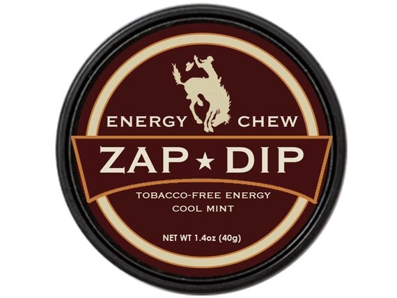 ZAP Dip COOL MINT Bronco Quit Chewing Non Tobacco by ChewzBrands