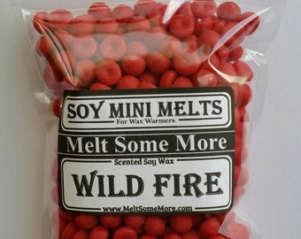 Wax Mini Melts Wild Fire scented melts for any wax warmers