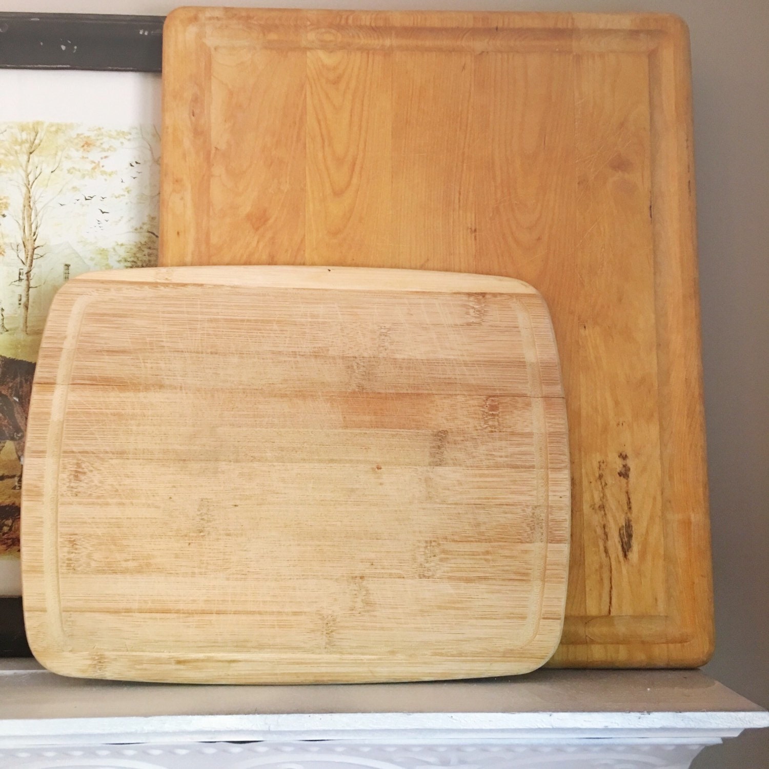 Vintage Wooden Cutting Boards Farmhouse by SouthernVintage3822