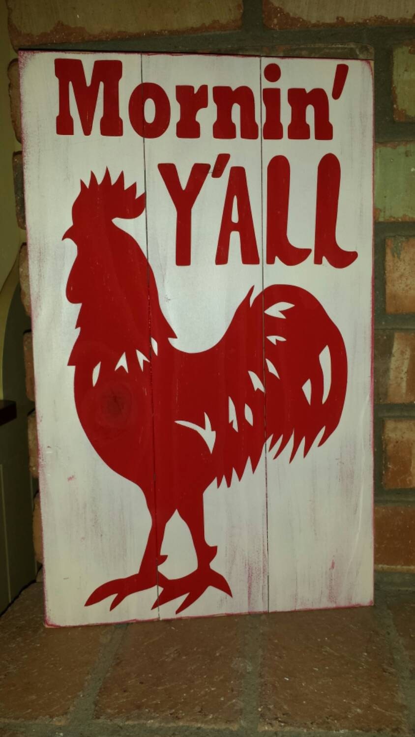 mornin y all rooster pallet wood sign rooster mornin y all rooster pallet wood sign rooster
