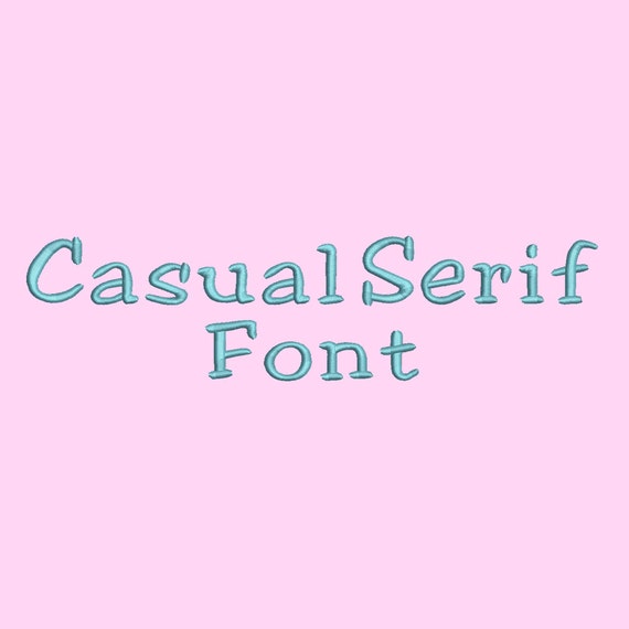 casual serif font free download