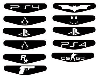 ps4 light bar template download