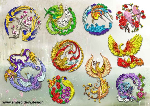 90+ Hand Embroidery Birds Designs JPG Pictures