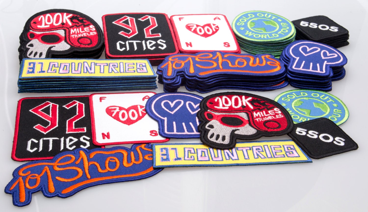 CUSTOM PATCHES high quality sizes 3 5 inches