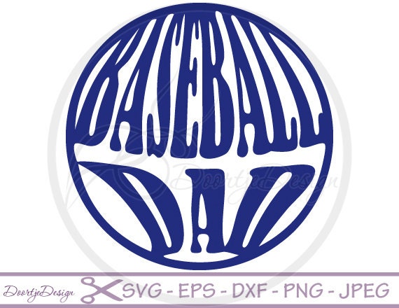 Download Baseball Dad svg for cutting machines SVG files Baseball Dad
