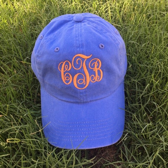 Personalized Ladies Baseball Cap Monogrammed Hat Initials