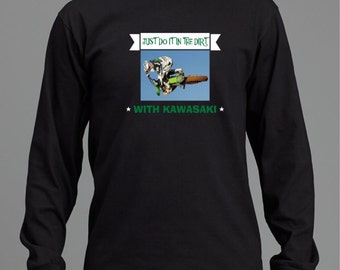 kawasaki motocross shirt