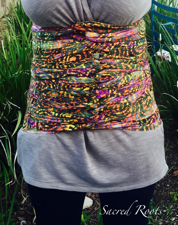 Postpartum Bengkung Belly Binding with by SacredRootsWholistic