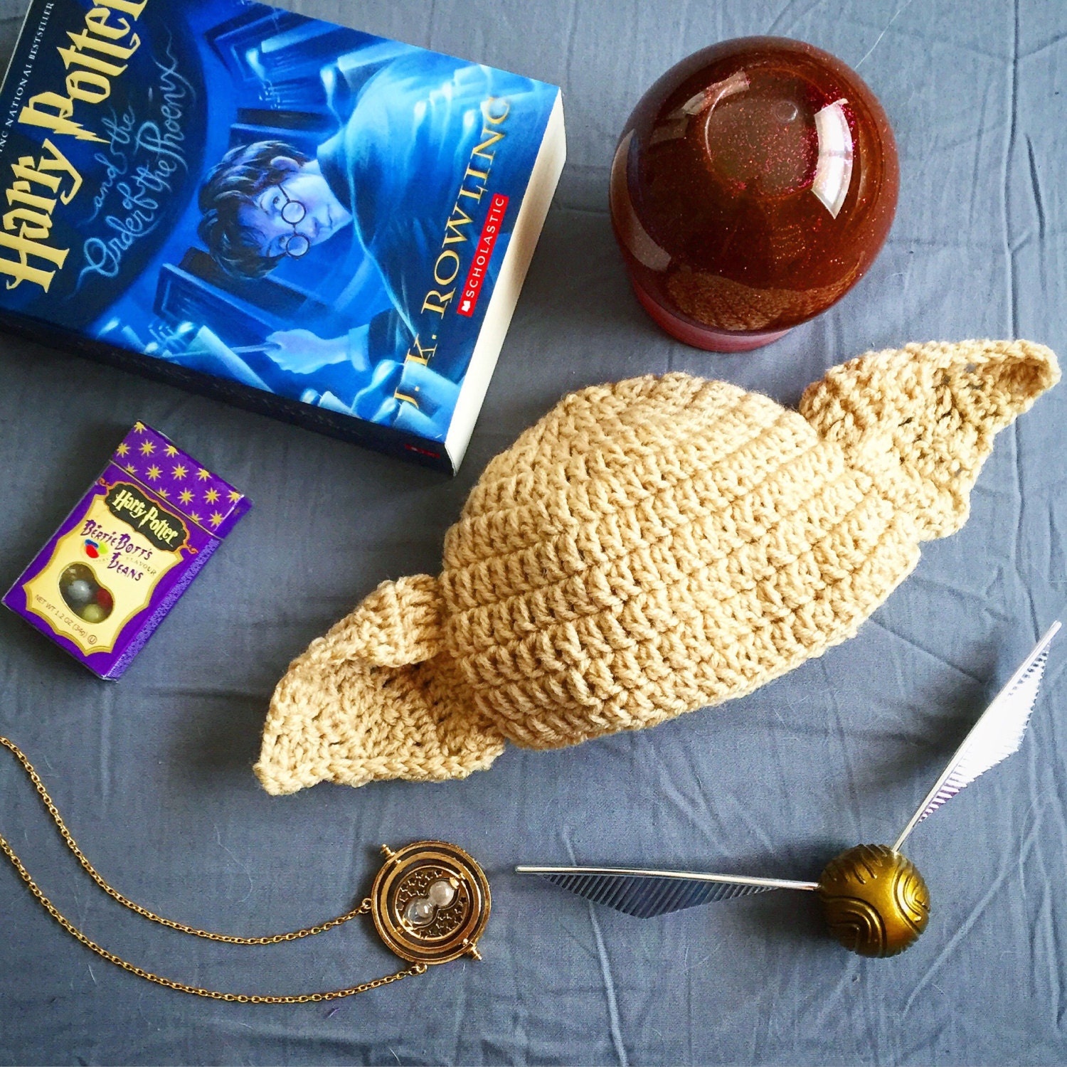 Crochet baby dobby hat by Mandamumzy on Etsy