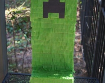Minecraft Creeper Pinata, Minecraft Creeper Piñata, Minecraft Creeper, Minecraft Pinata, Minecraft