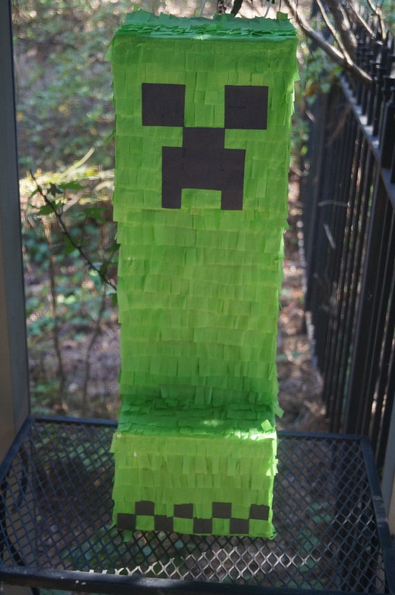 Minecraft Creeper Pinata Minecraft Creeper Piñata Minecraft