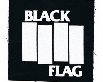 Black Flag Punk Patch
