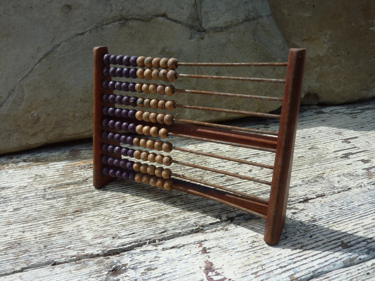 antique wooden abacus