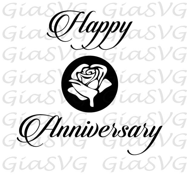 Happy Anniversary Images Svg