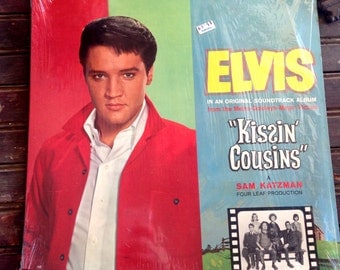 Elvis Presley in Kissin' Cousins | Vinyl Record 1964 Album | Kissin Cousins Soundtrak | Elvis Presley Record
