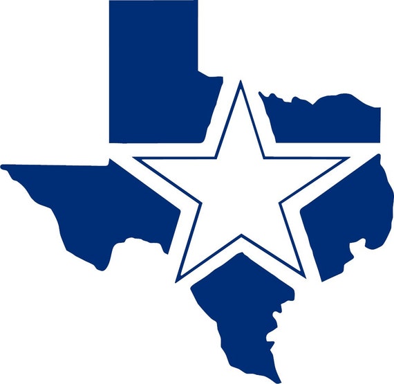 Texas Vinyl Decal Dallas Cowboys Star Yeti Cups by &hellip;