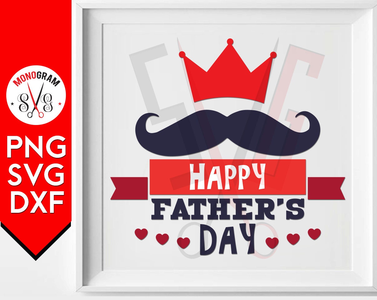 Happy Father's Day SVG/ Father's Day/ DXF PNG/ Dad