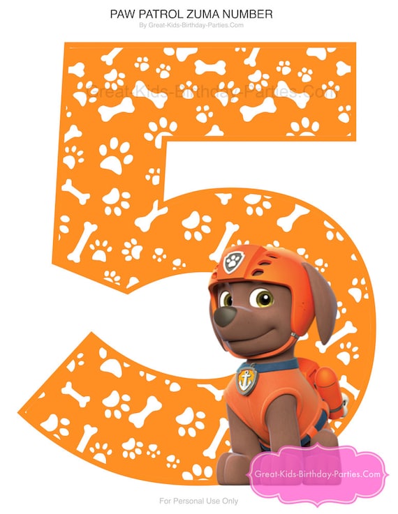 Paw Patrol Number 1 Images