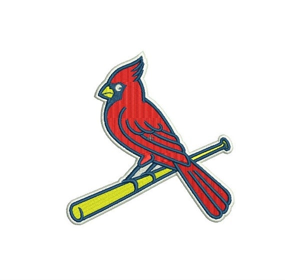 Cardinals St. Louis machine embroidery design. by RedFoxEmbroidery