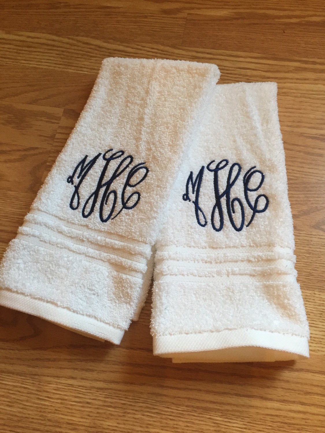 Monogrammed Towels