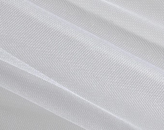 White Bridal Tulle Fabric, Bridal Tulle 3 meter width