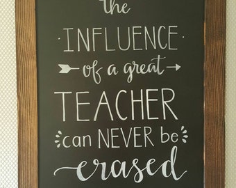 Items similar to Perfect Quote for your Favorite TEACHER, vinyl wall ...