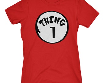 Thing 1 and thing 2 shirts | Etsy CA