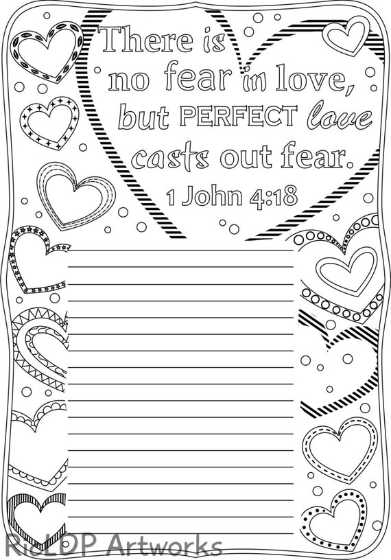 Five Bible Verse Coloring Journals for Grown-ups Printable