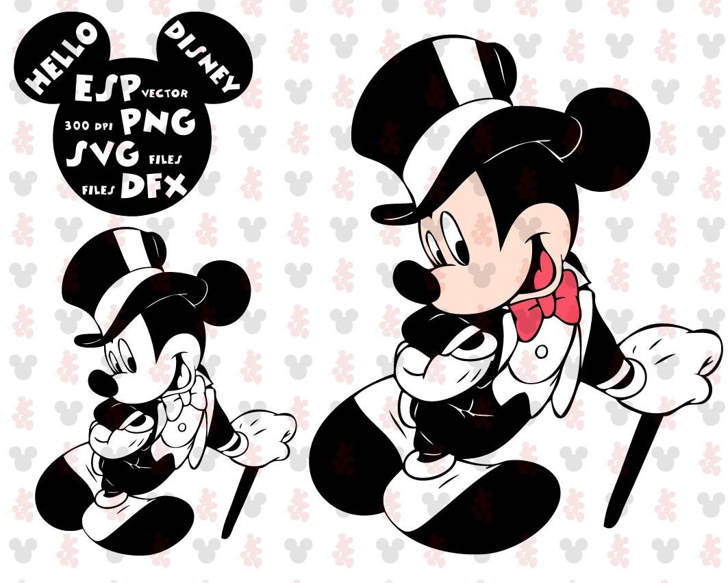 Download Disney Svg Mickey Mouse groom Clipart Disney - Cut files ...