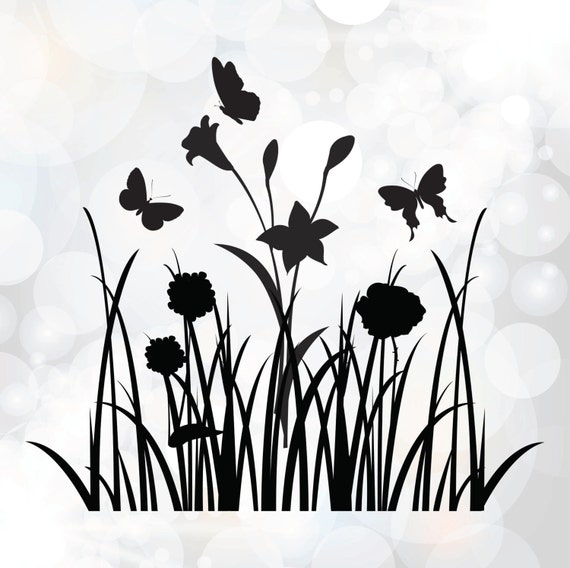 Free Free 267 Wildflower Silhouette Svg Free SVG PNG EPS DXF File