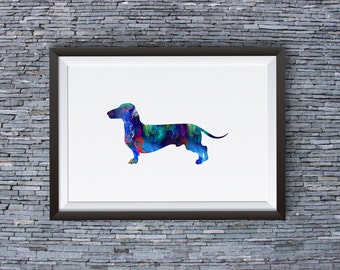 dachshund poster | etsy dachshund poster | etsy