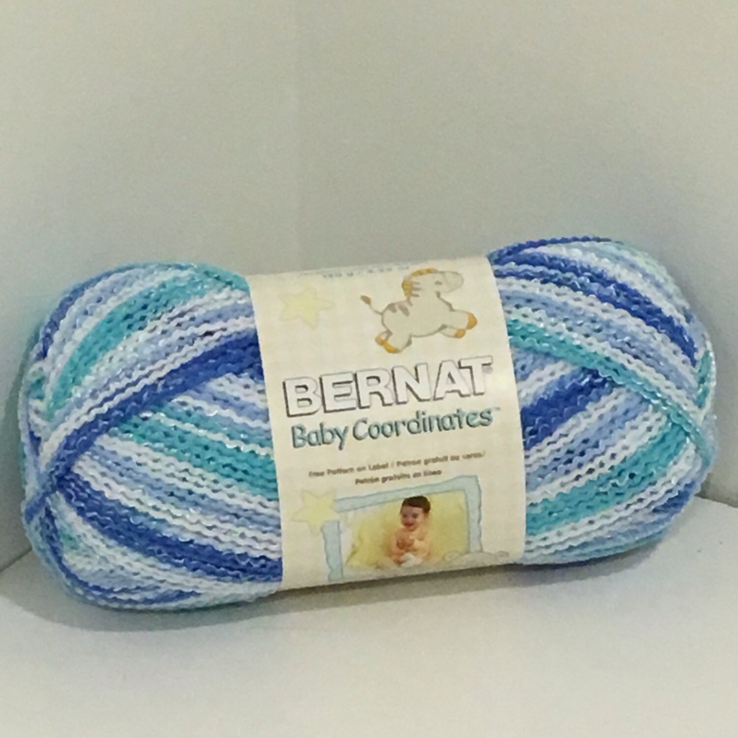 Bernat Baby Coordinates Yarn Buddy Blue 4.25oz/120g