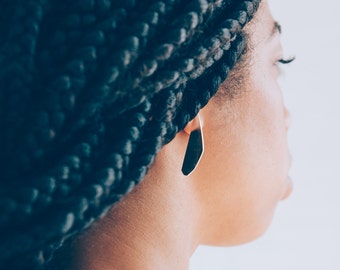 Earrings, rock collection / / geometric - minimalist jewelry