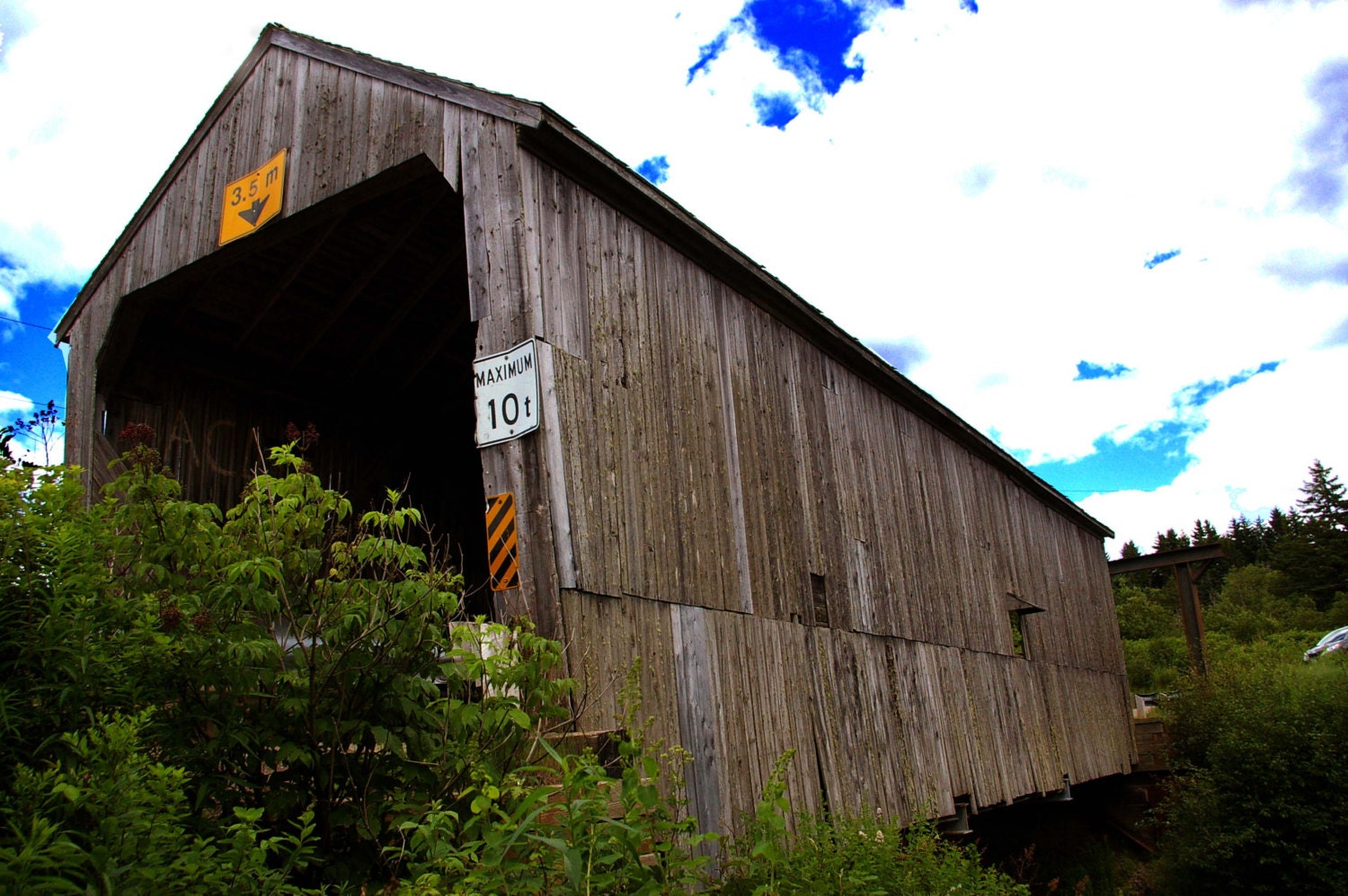 Sawmill Creek Covered Bridge New Brunswick Canada