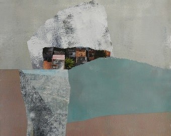 Original mixed media on paper. 'In built' 2016.