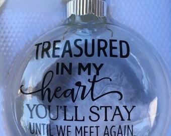 Sympathy Gifts - Condolence Gifts - Bereavement Gift - Christmas Ornament - Christmas Memorial - Memorial Gift - In Memory Of - Rememberance