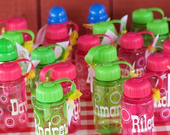 Personalized Water Bottle- Party Favors- Flower girl - Ring bearer