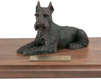 giant schnauzer statues