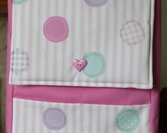 Pink Stripe A3 Shoulder Bag