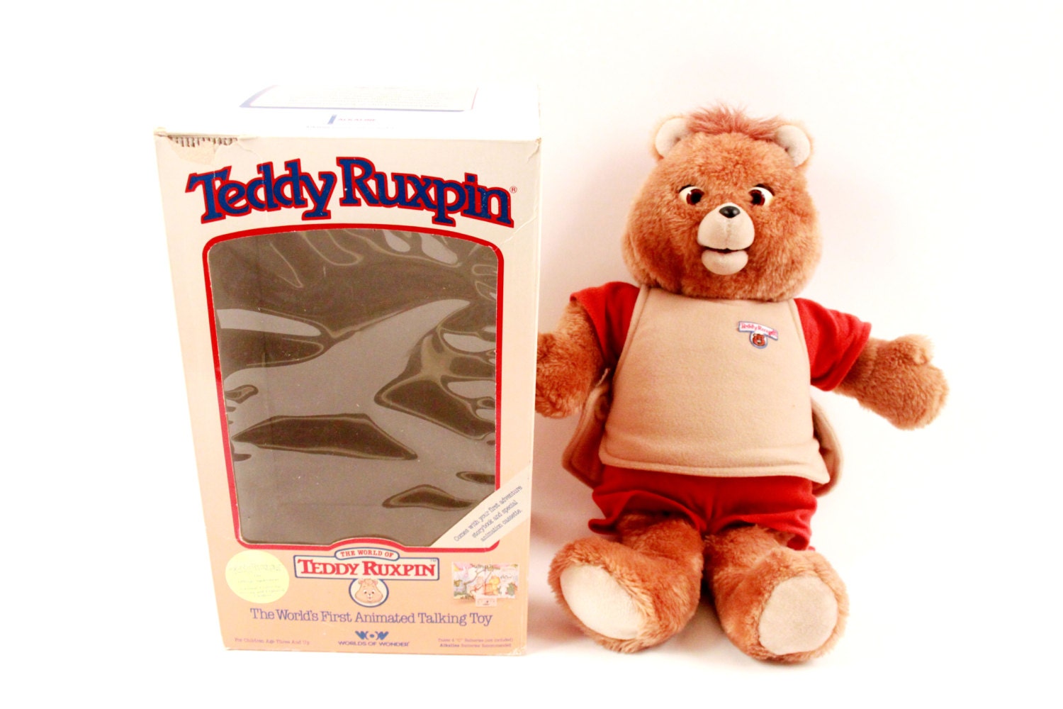 teddy ruxpin in box