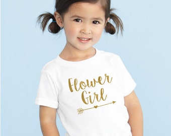 Flower Girl shirt flower girl tshirt tee flower girl shirt
