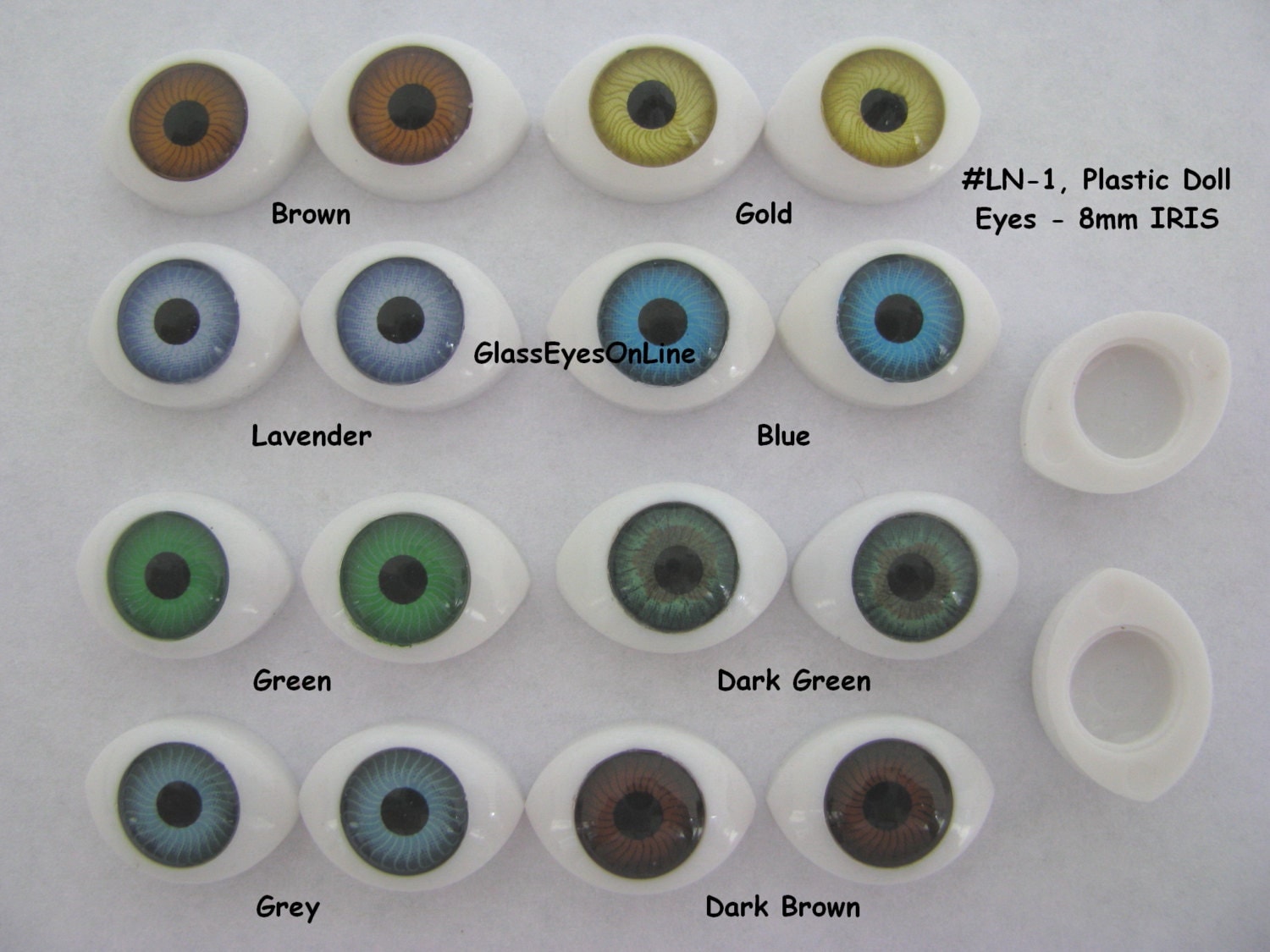 8mm doll eyes