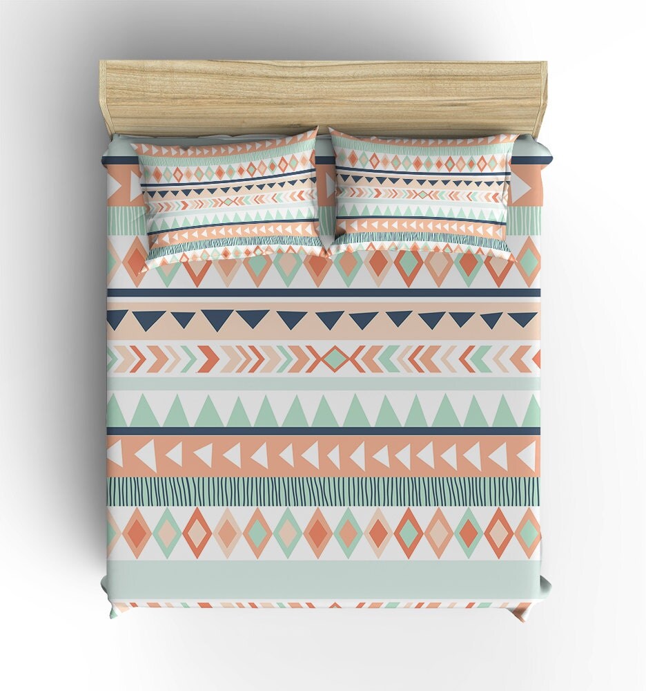 Tribal Aztec BEDDING Comforter DUVET COVER Pillow Sham