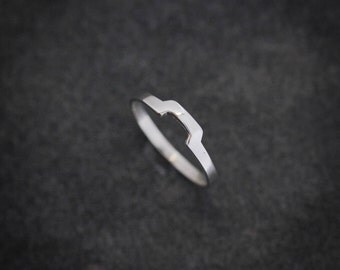 Silver Band, Wrap Wedding Band, Silver Wedding Band, Wrap Band for Cushion Cut Ring