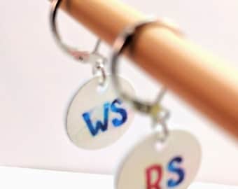 Right Side/Wrong Side, Removable Stitchmarkers for Knitters or Crocheters